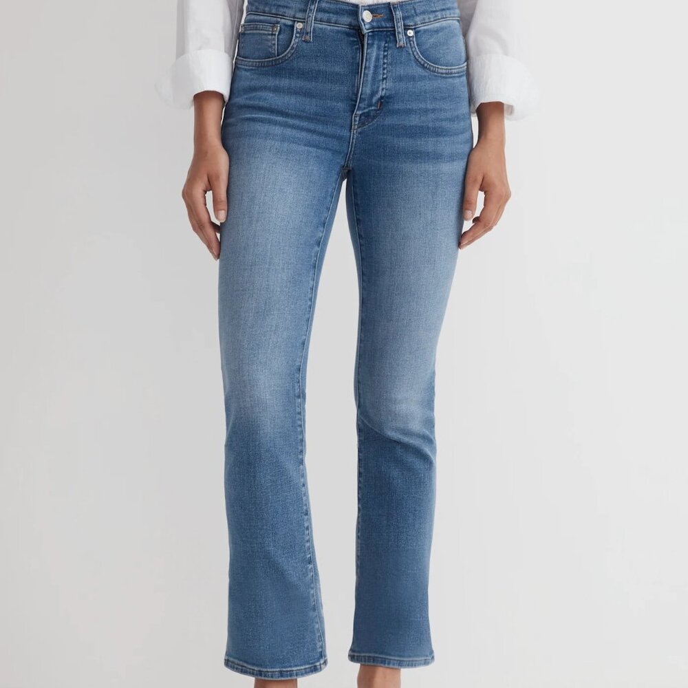 NEW Madewell Kick Out Crop Jeans 25